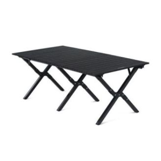 Раскладной стол большой Naturehike CNK2300JU010, алюминий, черный фото