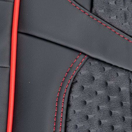 Чохли з екошкіри на передні сидіння - Voin чорний VD-220 фото