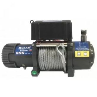 Лебідка електрична HUSAR BST 8500 LBS 12В (сталевий трос) фото