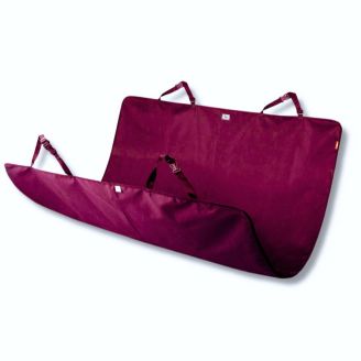 Чохол-накидка на заднє сидіння для перевезення собак AVTO DOG BORDO фото