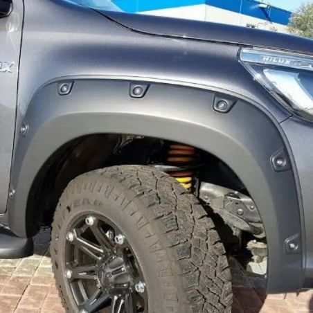 Расширители арок фендеры - Toyota Hilux 2021 пластиковые Telawei фото Расширители арок фендеры - Toyota Hilux 2021 пластиковые Telawei фото