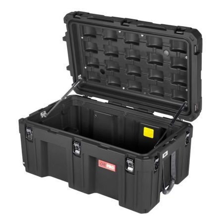 Експедиційний ящик 125 літрів - ORPRO TRAVEL AD2568 чорний фото