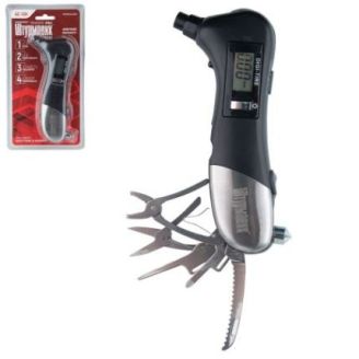 Манометр мультитул для шин электронный Штурмовик АС-108 фото