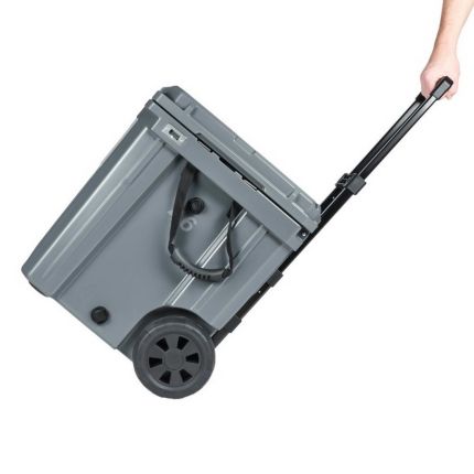 Термобокс для еды 46 литров на колесах (с телескопической ручкой) ORPRO TRAVEL фото