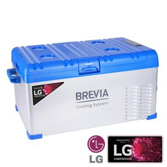 Автохолодильник компрессорный переносной BREVIA 22405 12/24/220 вольт 25 литров фото