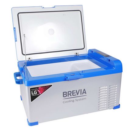 Автохолодильник компресорний переносний BREVIA 22405 12/24/220 вольт 25 літрів фото
