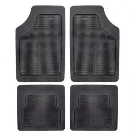Ковры "АКЦЕНТ" универсальные низкий борт ЧЕРНЫЕ кт. (4шт) (85564/67836) фото