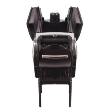 Подлокотник HJ48020/(черный)+черный, пепельница, подстаканник, 7 USB (HJ48020B) фото