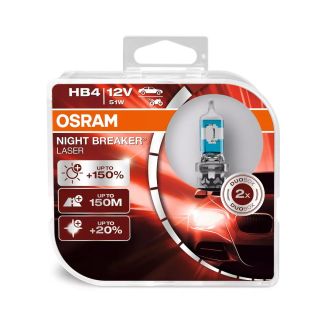 Галогеновая лампа Osram Night Breaker Laser HB4 9006NL Компл (2шт) фото