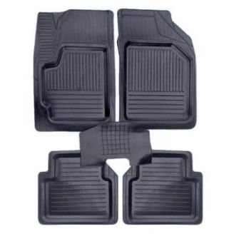 Килими Daewoo Lanos 97/Matiz 98-/Chevrolet Aveo 04- високий борт (Україна)_кт-5 шт (88545/76524) фото