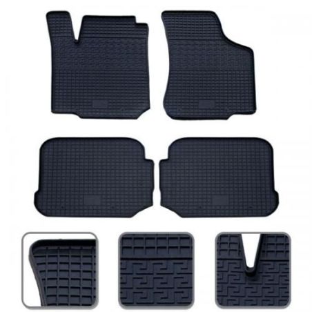 Килими "P/A" Skoda Octavia (1) 97-/Skoda Octavia Tour 00-/VW Golf IV 97 кт-4 шт (98653/76443) фото