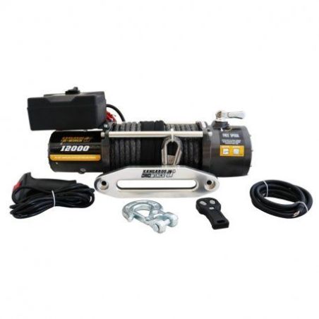 Автомобильная лебедка KangarooWinch 12000 (Синтетический трос) фото