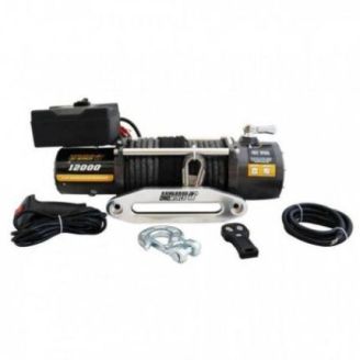 Автомобильная лебедка KangarooWinch 12000lbs (24В, Синтетический трос) фото