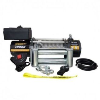 Автомобильная лебедка KangarooWinch 13000lbs (12В, Стальной трос) фото