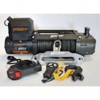 Швидкісна автомобільна лебідка Kangaroowinch K9000XP (12в, Синтетичний трос) фото