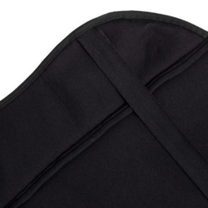 Накидка на сидіння висока H 19002 GY/BK з підігрівом і перемикачем (115x49см) фото