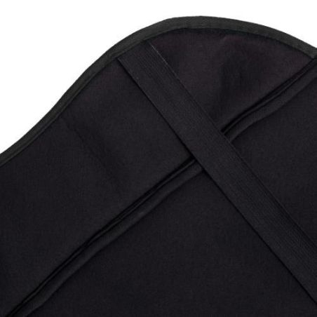 Накидка на сидіння висока H 19002 GY/BK з підігрівом і перемикачем (115x49см) фото