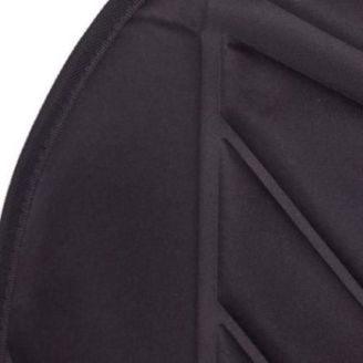 Накидка на сидение высокая ZL8266 BK с подогревом и переключателем (117x50см) фото 2