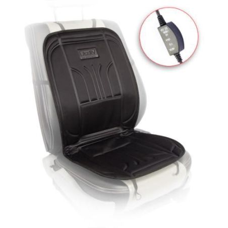 Накидка на сидіння H 23014 BK з підігрівом і перемикачем (100x50см) фото