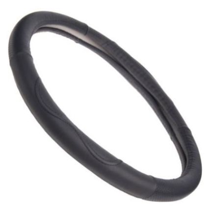 Чехол руля B 316 L черн/БО/перф/кожа фото