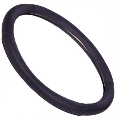 Чехол руля 2040 L черн/БО/перф/кожа фото