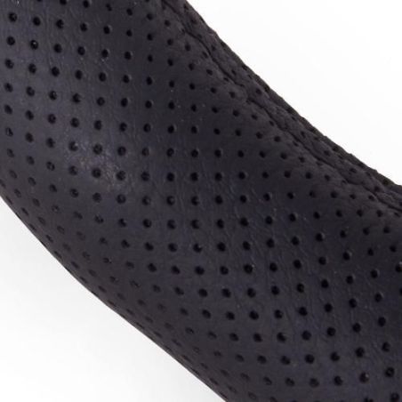 Чехол руля 396 L черн/БО/перф/кожа фото