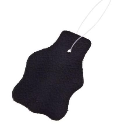 Чехол руля 396 L черн/БО/перф/кожа фото