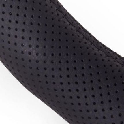 Чехол руля 396 XL черн/БО/перф/кожа фото