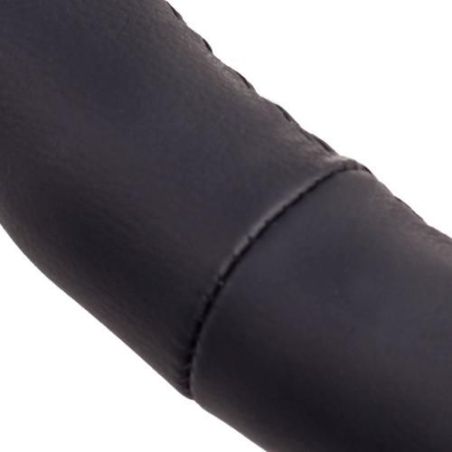 Чехол руля 2056 M черн/БО/кожа фото