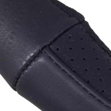 Чехол руля 605 M черн/БО/перф/кожа фото