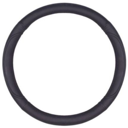 Чехол руля 200 M черн/БО/перф/кожа фото