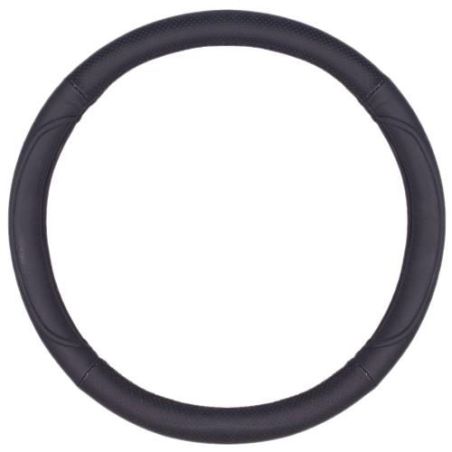 Чехол руля 200 M черн/БО/перф/кожа фото