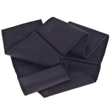 Чохол/обплетення на кермо VSF-H68/3 M чорна/обш/перф./шкіра/3 шви (VSF-H68/3  M) фото