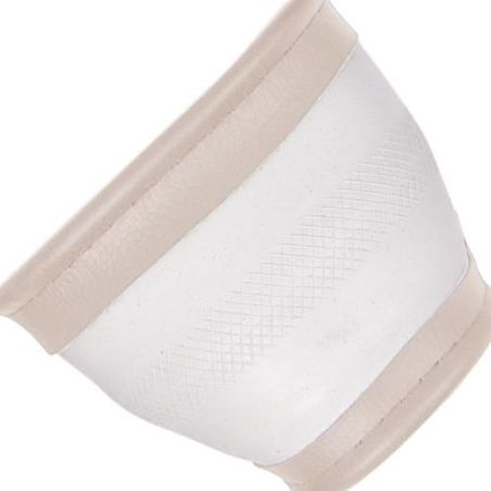 Чехол руля B 317 BG M бежевая/БО/перф/кожа фото