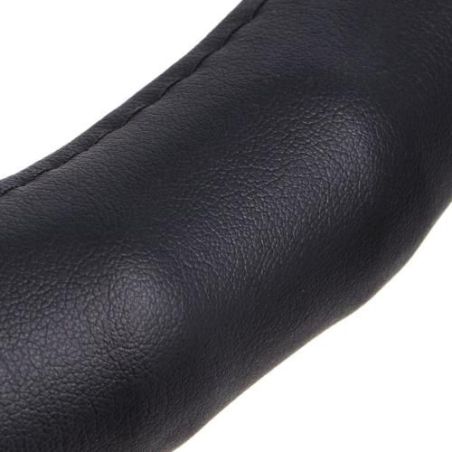 Чехол руля VLOD-L06 BK M черн/БО/один шов/кожа фото