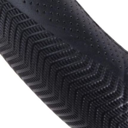 Чехол руля VLOD-L949 BK M черн/БО/один шов/кожа фото