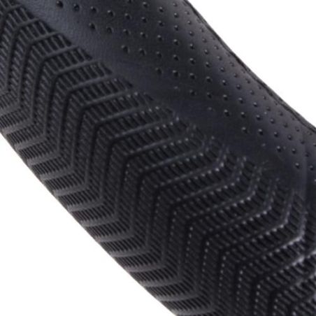 Чехол руля VLOD-L949 BK M черн/БО/один шов/кожа фото