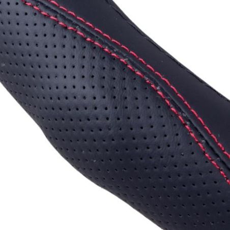 Чехол руля VLOD-LF2164 BK M черн/БО/кожа/flat фото