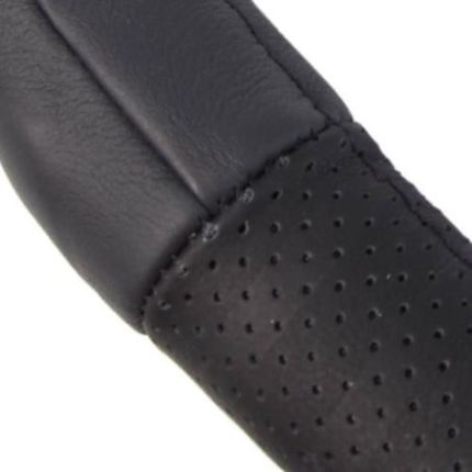 Чехол руля  B 317 M черн/БО/перф/кожа фото