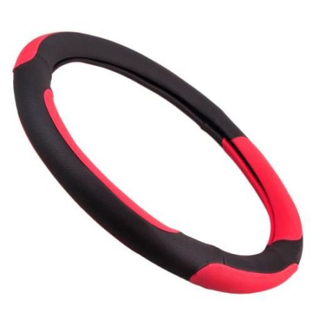 Чехол руля с красными вставками (17023 RD M) фото