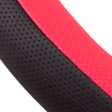 Чехол руля с красными вставками (17023 RD S) фото