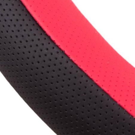 Чехол руля с красными вставками (17023 RD XL) фото