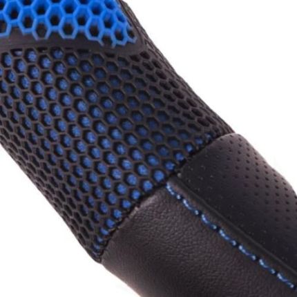 Чехол руля черный/синий (VLU-1808010 BK/BL M) фото