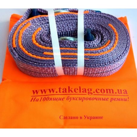 Буксировочный трос для автомобиля Takelag 4 тонны (шакл-шакл) фото