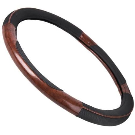 Чехол руля черный (Ш-163026/4 BK/BK M) фото