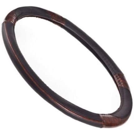 Чехол руля черный (Ш-163027/1 BK/BK M) фото