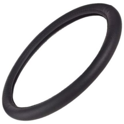 Чехол руля черный (Ш-163077/1 BK/BK M) фото