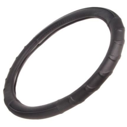 Чехол руля черный (Ш-203064/1 BK/BK M) фото