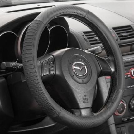 Чехол руля черный (VLOD-HC15 Bk M) фото