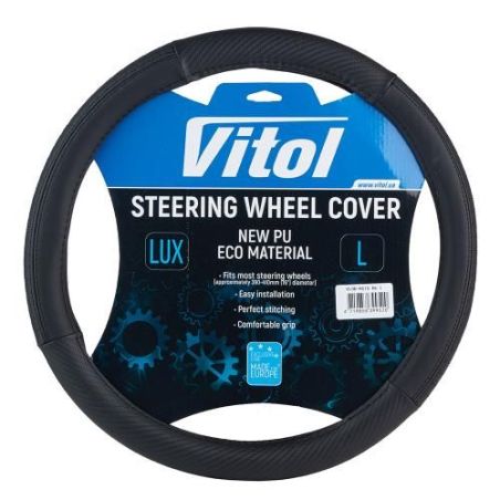 Чехол руля черный (VLOD-HC15 Bk M) фото